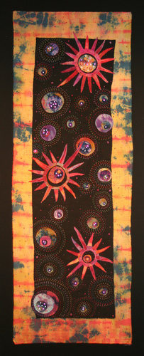 Fiber Art-Up Above The World So High