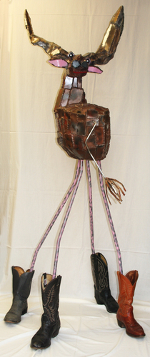 Sculpture-Ruby, Don't Take Your Love To Town!