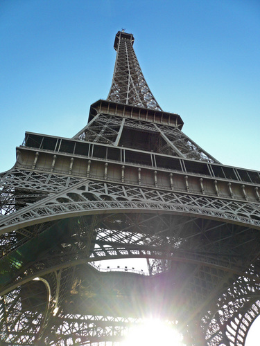 Photography-Eiffel and Sun