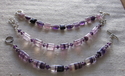 purple bracelets