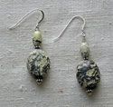 yellow turquoise earrings