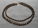 triple strand fresh water pearl necklace