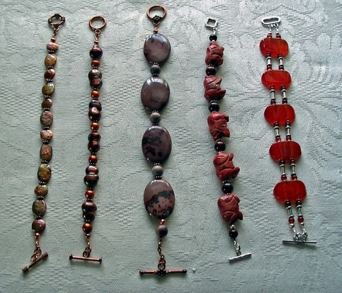 earth tone bracelets