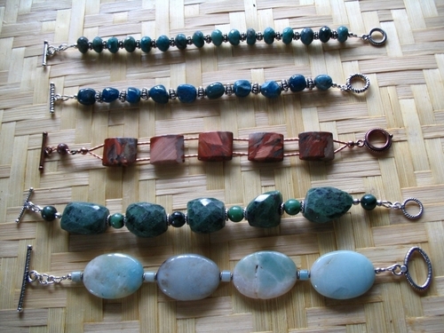Natural stone bracelets