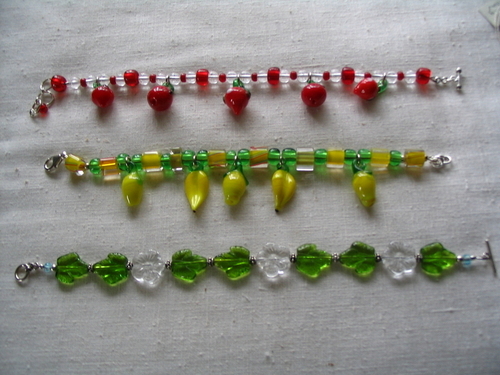 Glass bracelets