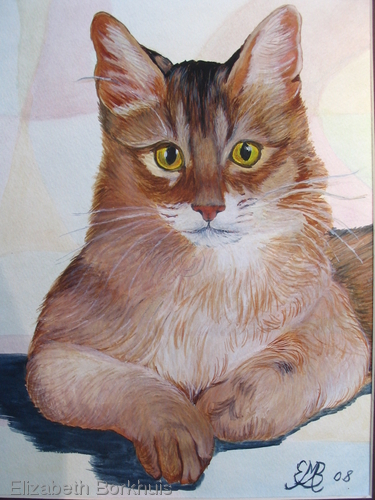 Painting-Animals-Regal and Feline