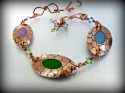 Linda Searcy - Copper and Resin Bracelet