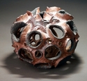 Liz Lescault, contemporary sculpturesculpture,biomorphic sculpture,organic sculpture,clay art,ceramic art,stoneware,highfire stoneware sculpture - Biomorphic Sculpture