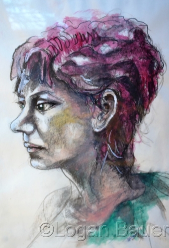 Drawing-Portrait-Determined