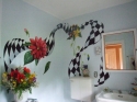 Chuck Urban - Decorative Mural at Junior League of Hartford Designer Showhouse 2012, for
Interior Remedies - Decorative
