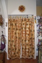 Mixed Media--RepresentationalRust dyed and painted curtains