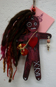 Sculpture--Wood-FigurativeVoodoo Doll berry
