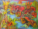 Painting-Spiraling landscape 2