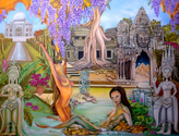 Painting--Oil-FantasyMystic Journey