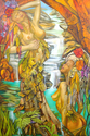 Print Making--Giclee-FigurativeBathing In Ecstasy