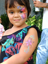 Painting--Acrylic-BotanicalFace & Arm design
