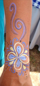 Painting--AcrylicFloral Design arm