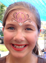 Painting--AcrylicPeace sign, forehead