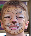 Painting--AcrylicLeopard Full face