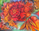 Painting--Acrylic-BotanicalCelestial Dreams