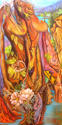 Painting--Acrylic-FantasyCanyon Woman