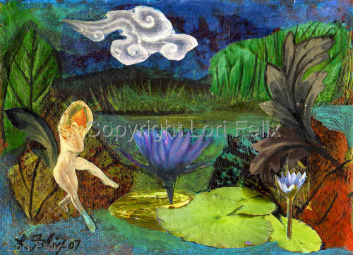 Mixed Media-Representational-Dancing in Ecstasy