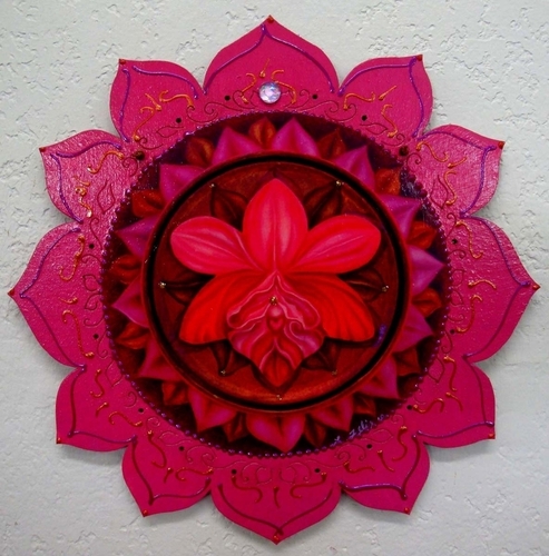 Wood-Pink Orchid Lotus