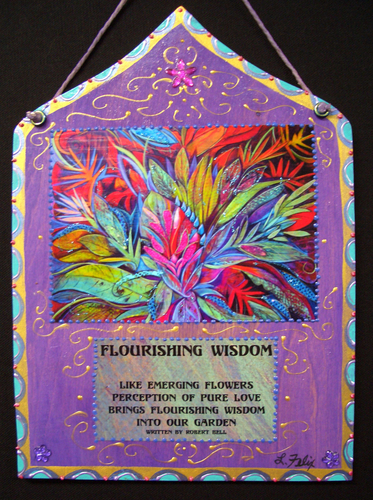 Mixed Media-Representational-Flourishing Wisdom