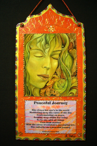 Mixed Media-Peaceful Journey
