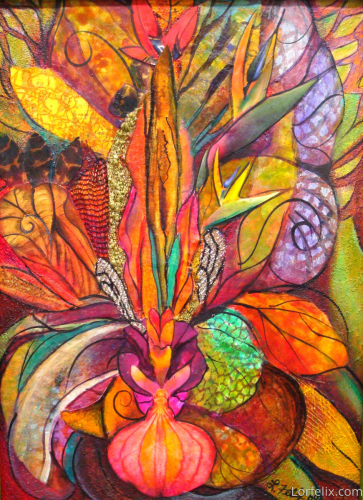 Painting-Birds of Paradise