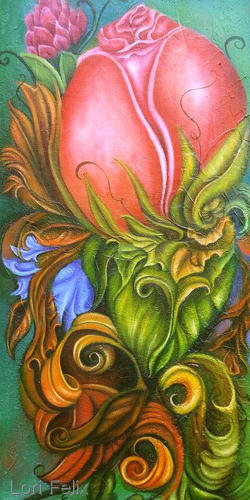 Painting-Abstract-Burgeoning
