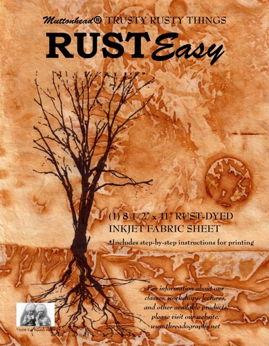 Muttonhead's RustEASY Inkjet Fabric Sheet