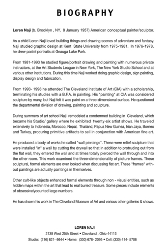 Loren Naji Bio