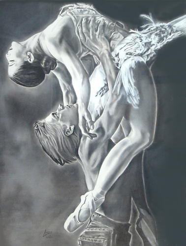 Drawing-Paper-ballet study