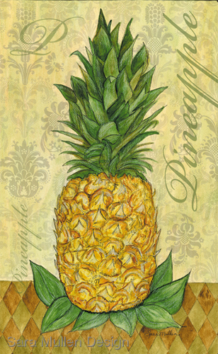 Pineapple Damask