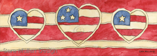 Patriotic Hearts