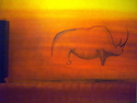 Rhino in a Cave