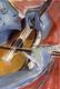 Painting--Acrylic-FigurativeViolin Frenzy