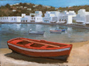 Mykonos Rowboat