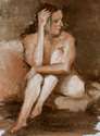 Seated Nude Study