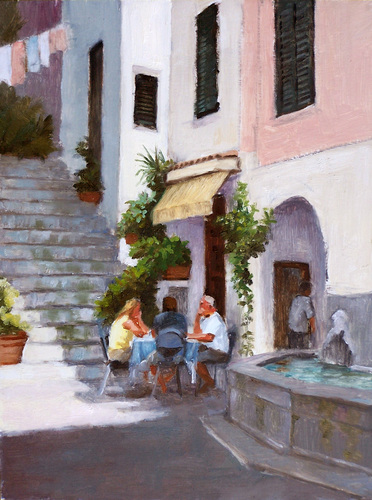 Lunch Group in Amalfi