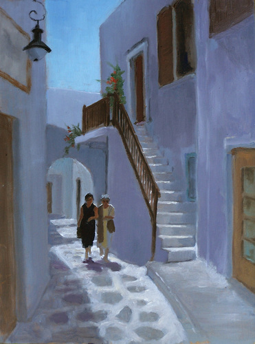 Mykonos Street Scene