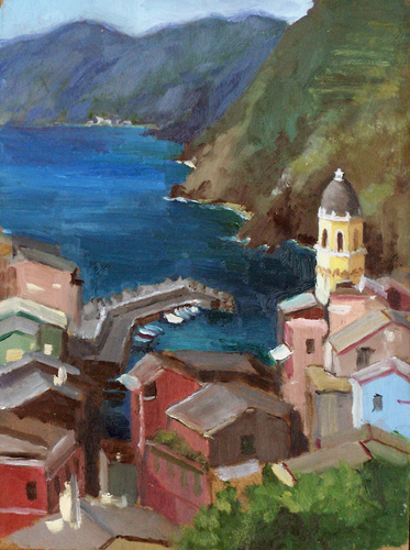 Vernazza Village View