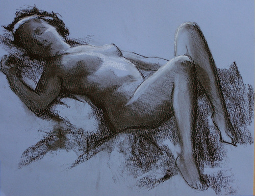 Reclining Nude Study