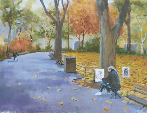 Central Park Artist
