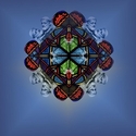 Digital Art--Photo Manipulation-AbstractSt. Francis