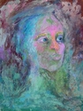 Painting--Acrylic-PortraitWater Lady
