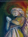 Painting--Oil-ExpressionistAngel