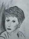 Drawing--Charcoal-PortraitCharcoal Lady