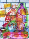Mixed Media-Funky-Fun still life